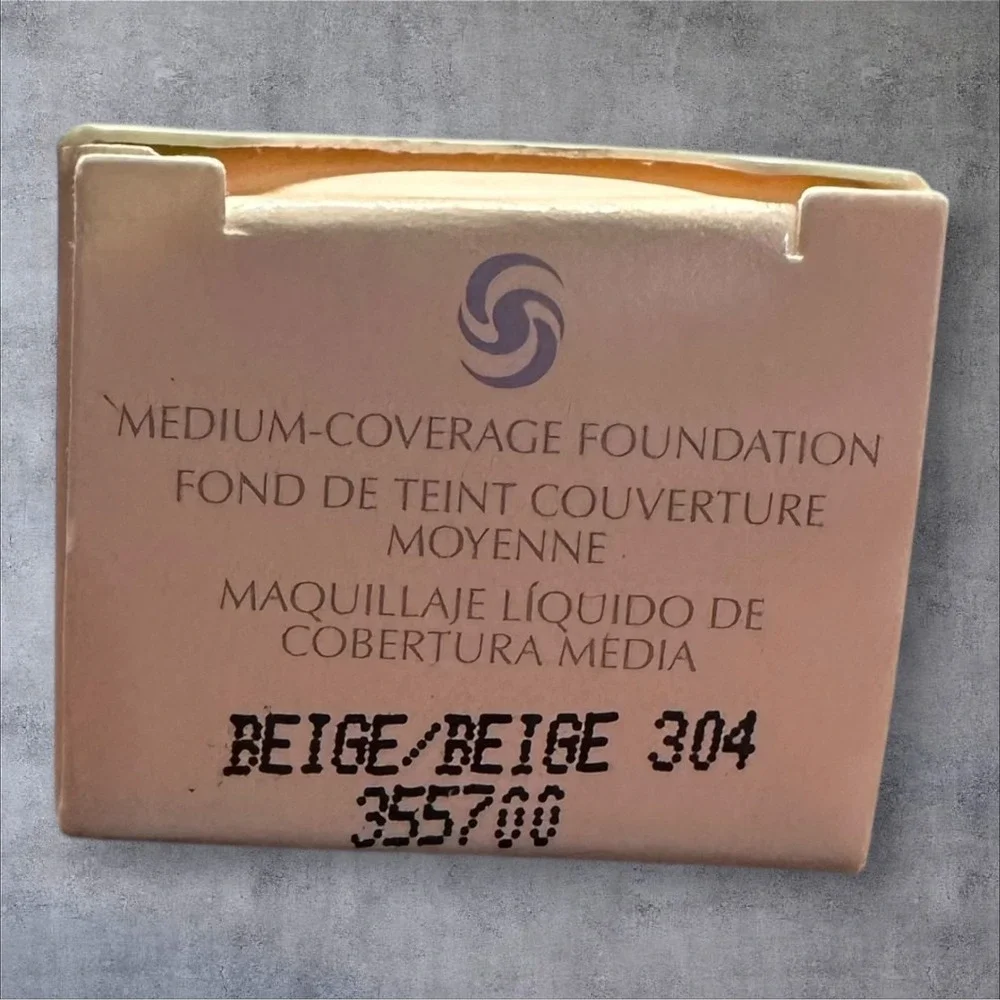 MARY KAY Medium-Coverage Foundation Beige 304 355700 Liquid 1 fl oz NIB Pink Cap